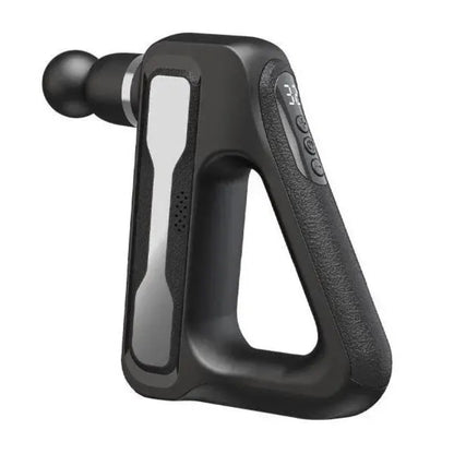 Pistolet de massage musculaire fascial Argent-Noir