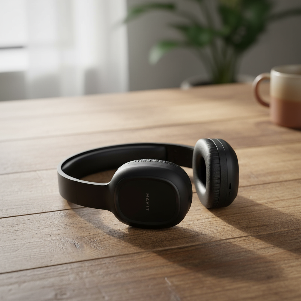 Casque Bluetooth sans fil Havit H2590BT PRO noir