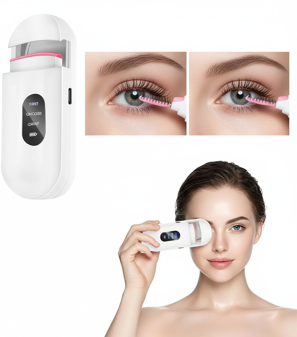 Recourbe Cils Chauffant Smiling Shark 3 Modes Température Batterie