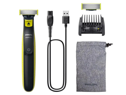 Tondeuse Philips OneBlade modèle QP2724/30 avec accessoires