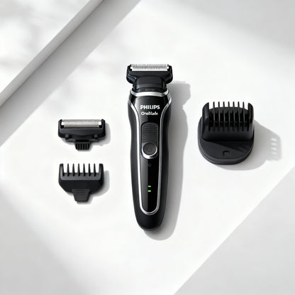 Tondeuse Philips OneBlade modèle QP2724/30 avec accessoires